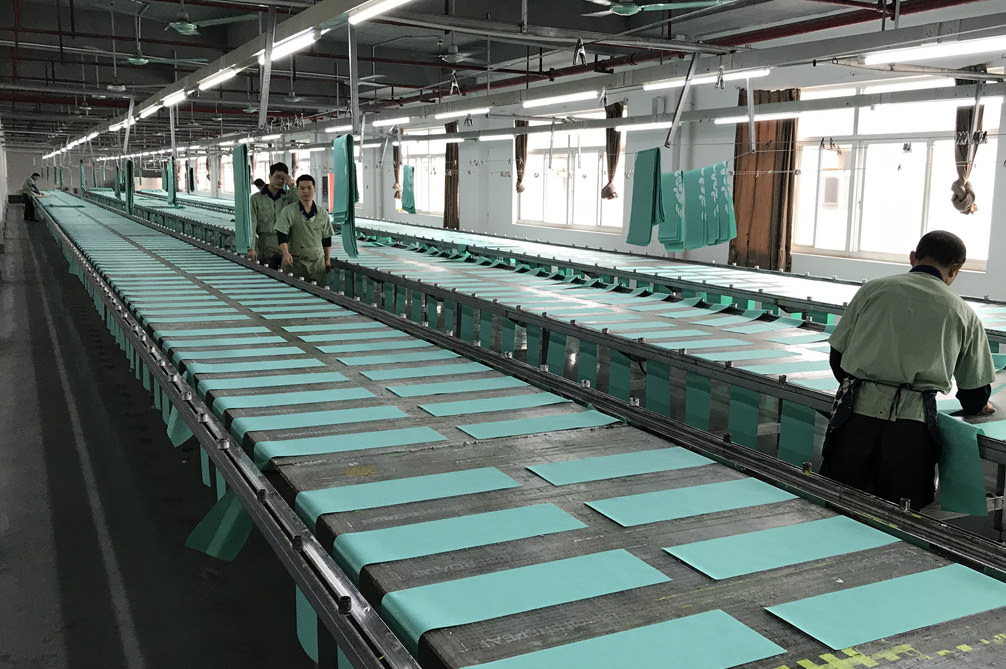 Inside the Factory showing production line